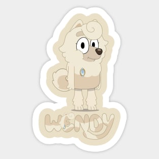 Wendy is Judo mum Sticker